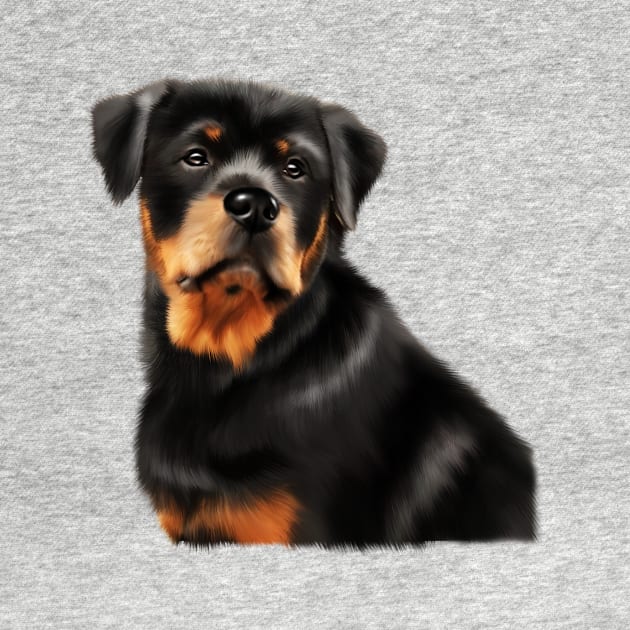 Rottweiler Dog, Dog Lover by dukito